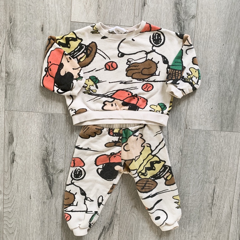Zara Snoopy Set